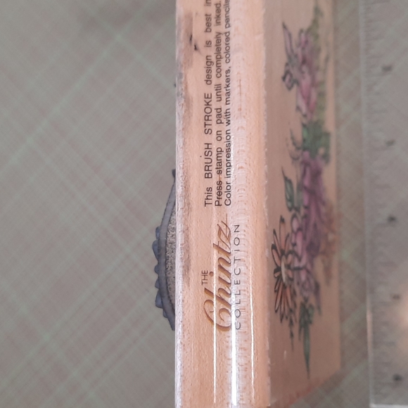 Champagne Bouquet Rubber Stamp - Picture 5 of 5